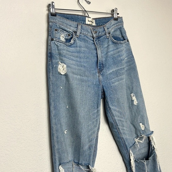 Reformation 90s Mom Distressed Jeans - Picture 8 of 8